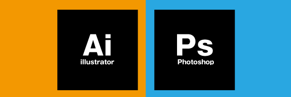 illustratorとPhotoshop